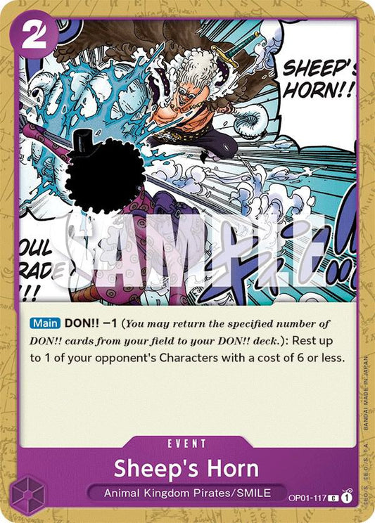 One Piece TCG - Sheep's Horn - Romance Dawn (OP01)