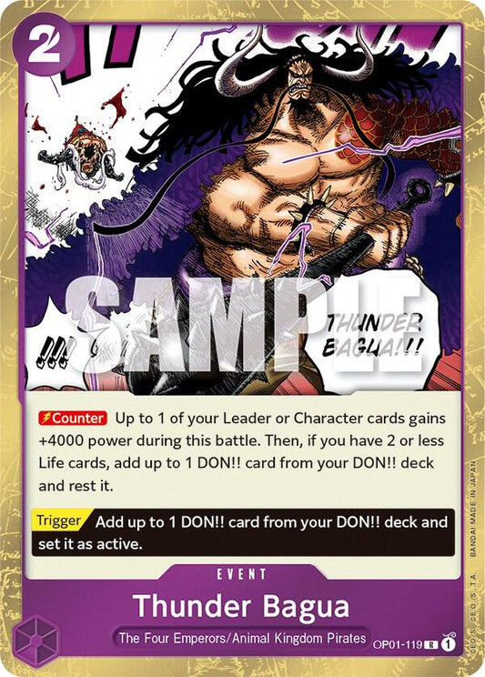 One Piece TCG - Thunder Bagua - Romance Dawn (OP01)