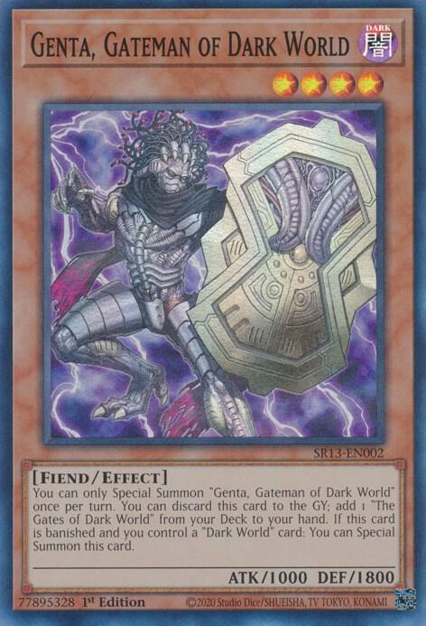 Genta, Gateman of Dark World - Structure Deck: Dark World (SR13)