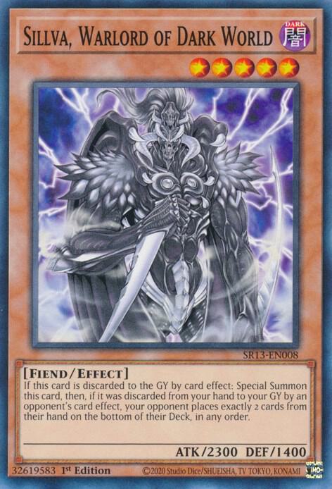 Sillva, Warlord of Dark World - Structure Deck: Dark World (SR13)