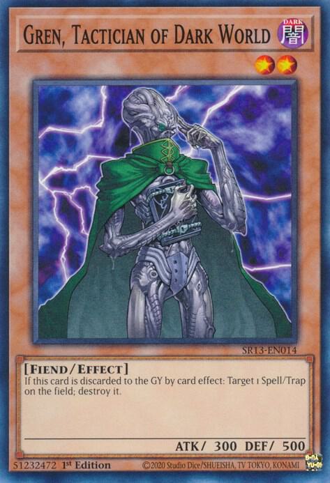 Gren, Tactician of Dark World - Structure Deck: Dark World (SR13)