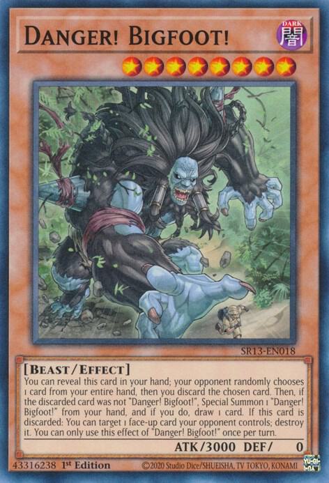Danger! Bigfoot! - Structure Deck: Dark World (SR13)