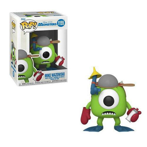 Funko Pop! Disney Pixar Monsters Inc. Mike Wazowski 1155 + Free Protector