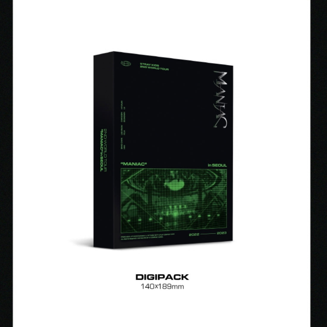 K-POP STRAY KIDS - 2ND WORLD TOUR [MANIAC] IN SEOUL (DVD)
