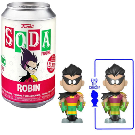 DC Robin Sealed Limited Edition Funko Soda Pop Figure - Chance of CHASE!