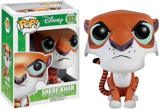 Funko Pop! Disney The Jungle Book Shere Khan 102 + Free Protector