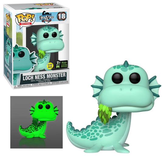 Funko POP! Myths: Loch Ness Monster GITD Funko Emerald CITY 1500 PCS + Protector!