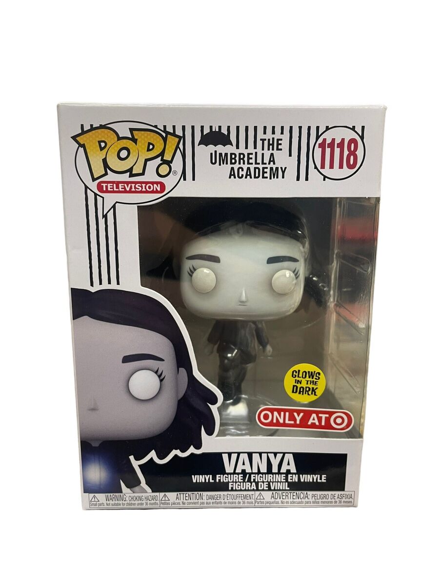 Funko Pop! The Umbrella Academy - Vanya 1118 Glows in the Dark Target Exclusive + Free Protector