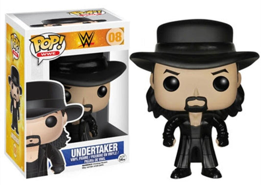 Funko Pop! WWE Undertaker 08 + Free Protector (VAULTED)