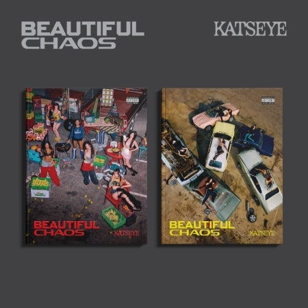 Katseye - Beautiful Chaos : Beautiful (RED) Album Ver.