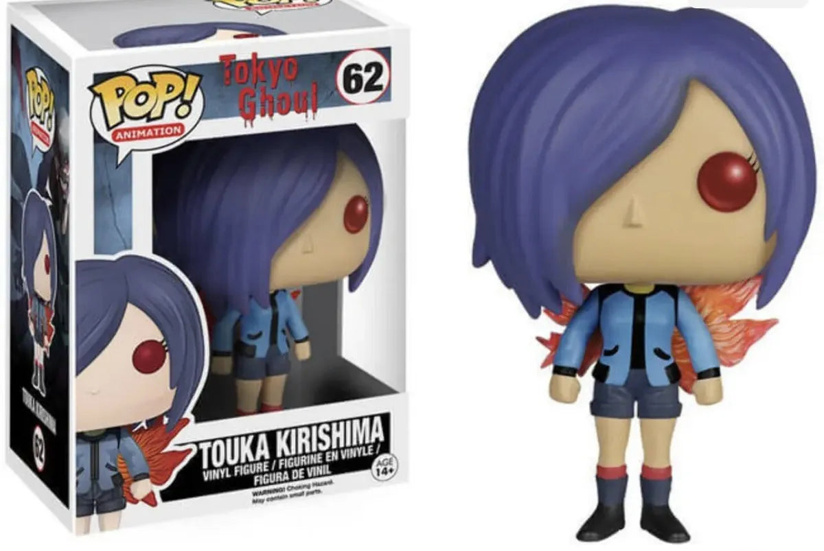 Funko Pop! Tokyo Ghoul - Touka Kirishima 62 (VAULTED) + Free Protector