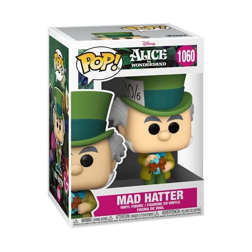 Funko Pop! Disney Alice in Wonderland Mad Hatter 1060 + Free Protector