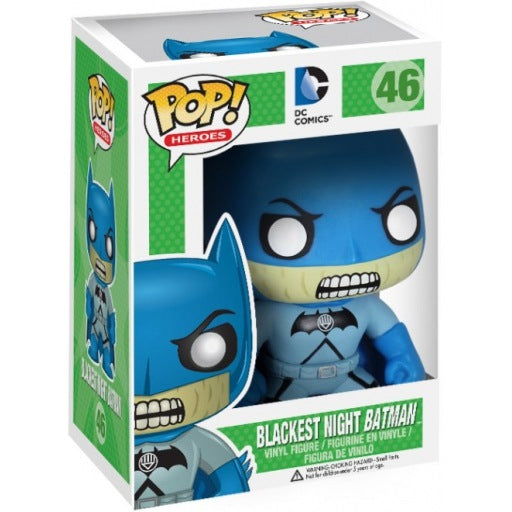 Funko POP! Heroes: DC Blackest Night Batman #46 + PROTECTOR!