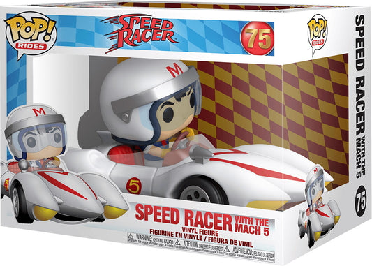 Funko Pop! Speed Racer with The Mach 5 Rides 75 Figure