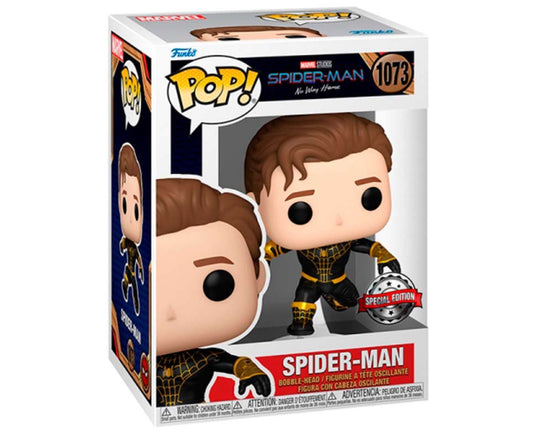 Funko Pop! Marvel Spider-Man No Way Home - Spider-Man 1073 Special Edition Figure + Pop Protector