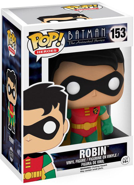 Funko Pop! Batman The Animated Series Robin 153 (VAULTED) + Free Protector