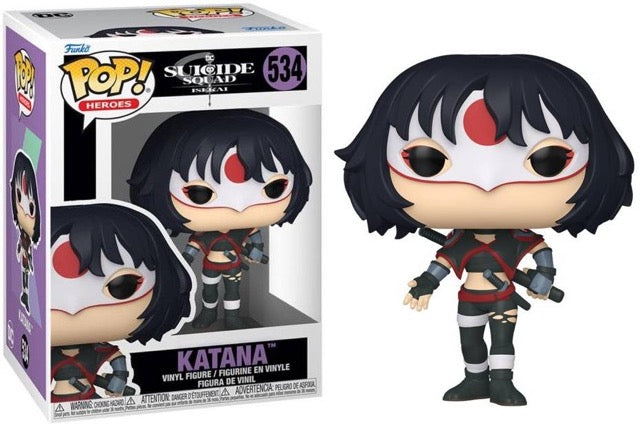 Funko Pop! DC Suicide Squad Isekai : Katana 534 + Pop Protector