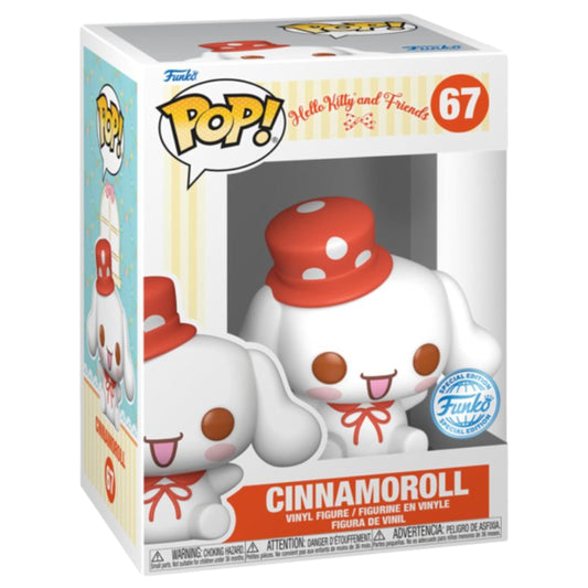 Funko Pop! Sanrio Hello Kitty and Firends - Cinnamoroll 67 Funko Special Edition + Free Protector