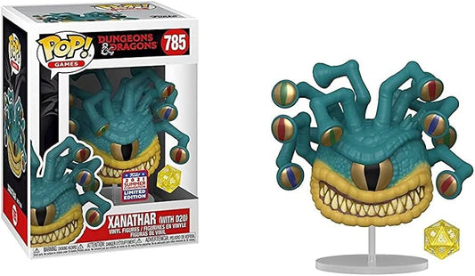 Funko Pop! Dungeons & Dragon’s - Xanathar (with D20) 785 Funko 2021 Summer Convention Exclusive Figure + Pop Protector