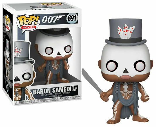Funko POP! Movies: 007 - Baron Samedi From Live and Let Die #691 + Protector