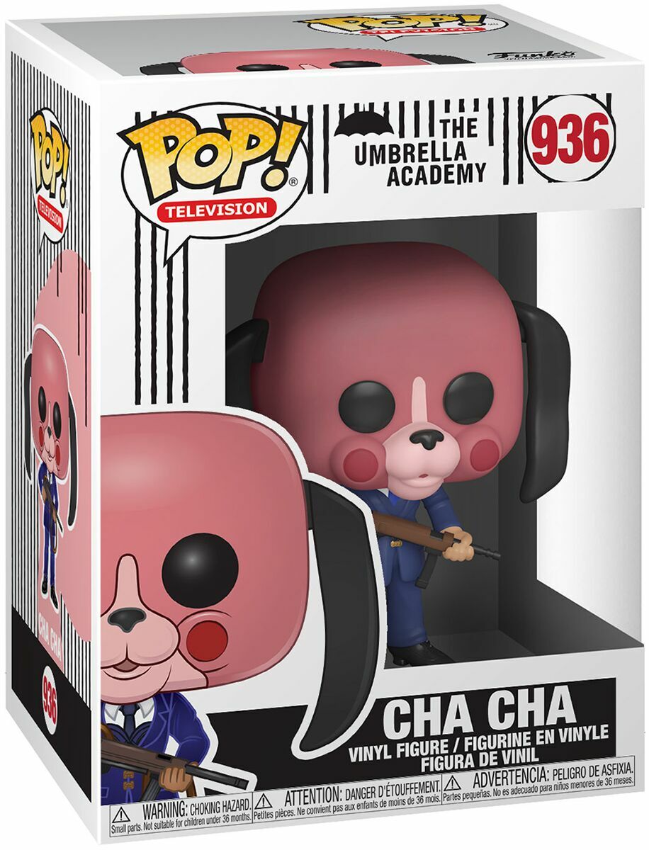 Funko Pop! The Umbrella Academy : Cha Cha 936 + Pop Protector