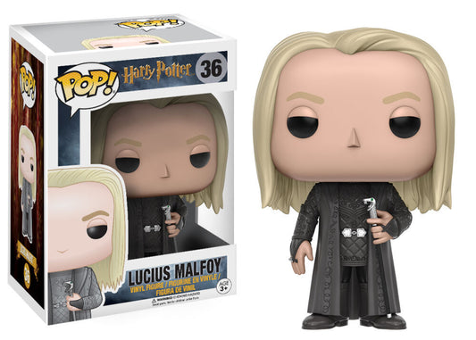 Funko Pop! Harry Potter - Lucius Malfoy 36 Figure + Pop Protector