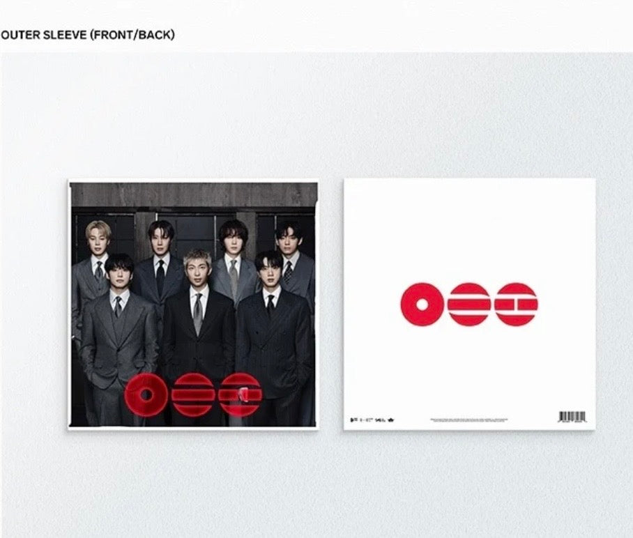 K-POP BTS - ARIRANG (STANDARD VINYL) (GROUP RED VINYL VERSION)