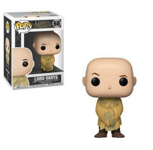 Funko Pop! Game of Thrones Lord Varys 68 + Free Protector (VAULTED)