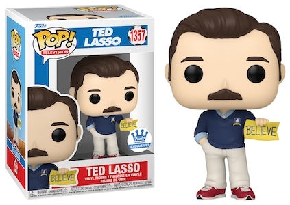 Funko Pop! Ted Lasso 1357 Funko Shop Exclusive + Free Protector