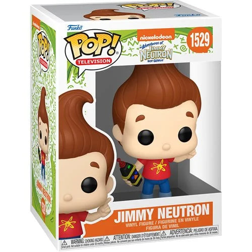 Nickelodeon The Adventures of Jimmy Neutron Boy Genius Jimmy Neutron Funko Pop! Vinyl Figure #1529 + PoP Protector