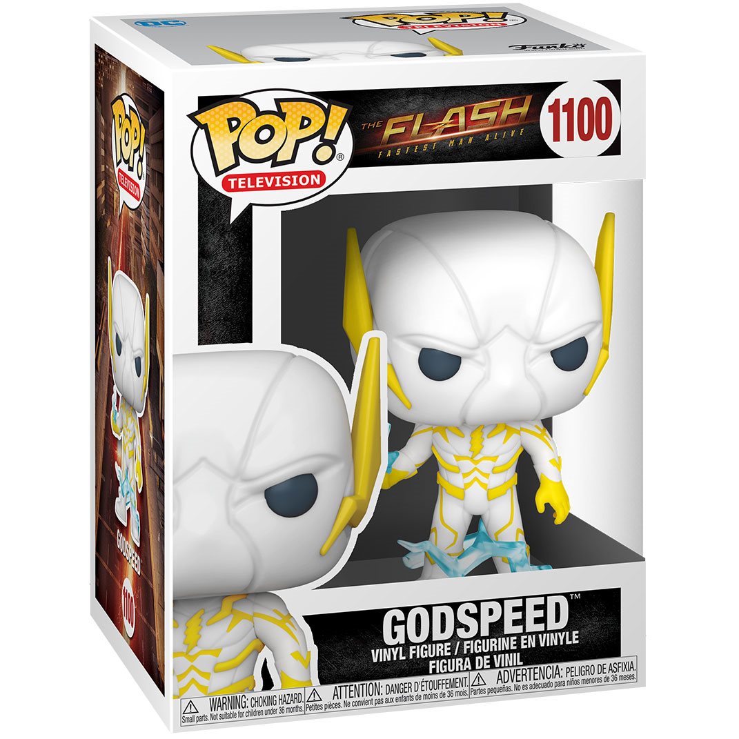 Funko Pop! The Flash Fastest Man Alive - Godspeed 1100 + PoP Protector