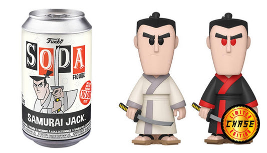 Samurai Jack Sealed Limited Edition Funko Soda Pop Figure - Chance of CHASE!