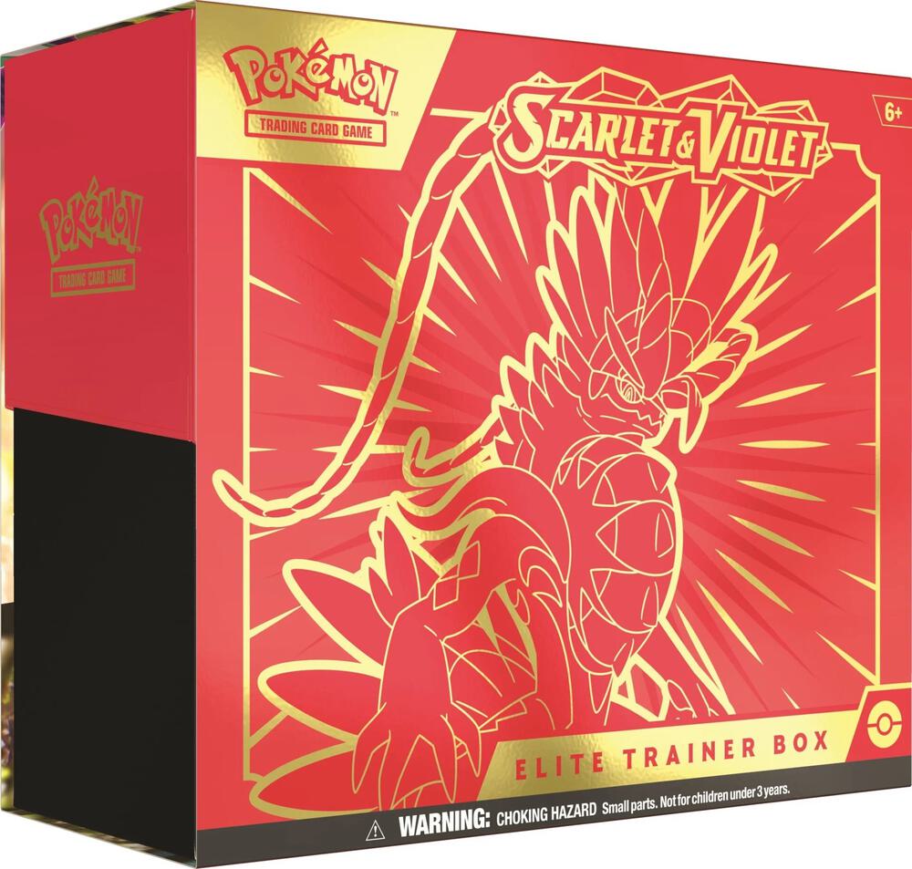 Pokemon TCG! Scarlet & Violet Elite Trainer Box [Koraidon] - SV01: Scarlet & Violet Base Set (SV1)