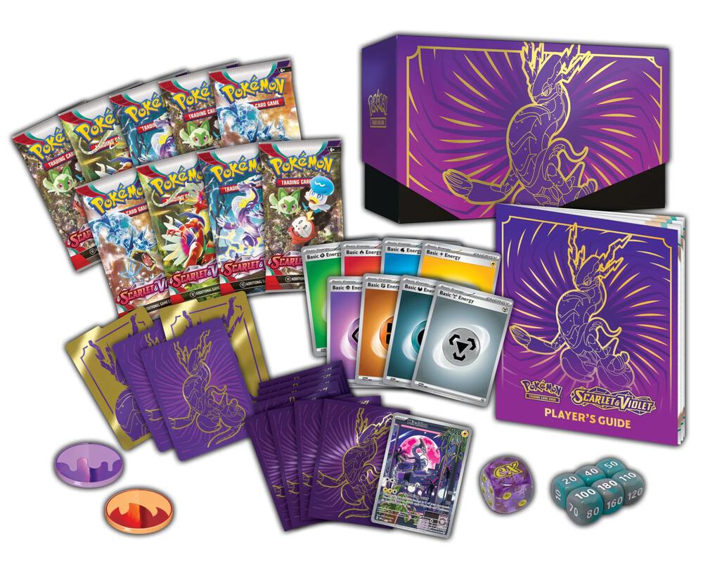 Pokemon TCG! Scarlet & Violet Elite Trainer Box [Miraidon] - SV01: Scarlet & Violet Base Set (SVI)