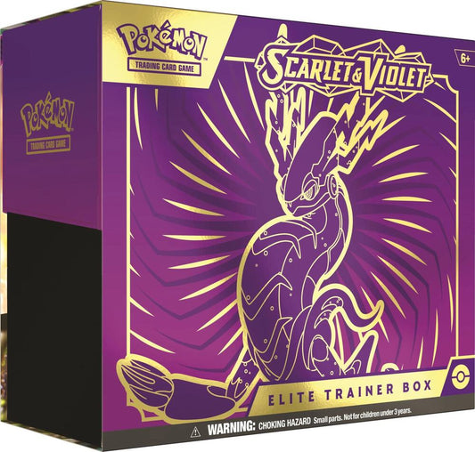 Pokemon TCG! Scarlet & Violet Elite Trainer Box [Miraidon] - SV01: Scarlet & Violet Base Set (SVI)