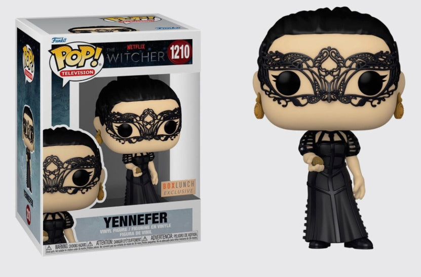 Funko Pop! Netflix The Witcher Yennefer 1210 BoxLunch Exclusive + Free Protector