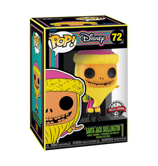 Funko Pop! Disney The Nightmare Before Christmas Santa Jack Skellington 72 Special Edition + Free Protector