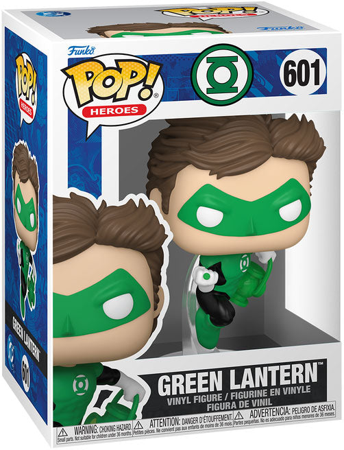 Funko Pop! DC Green Lantern 601 Figure + Pop Protector