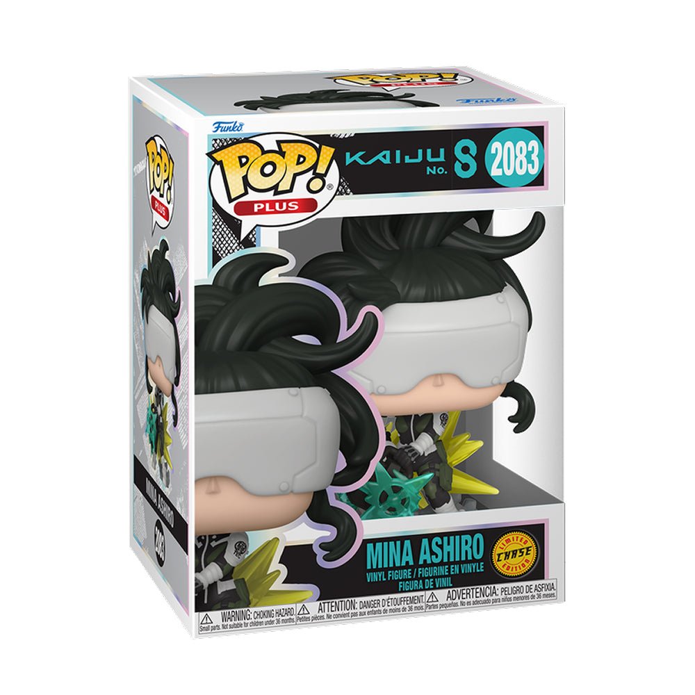 Funko Pop! Kaiju No. 8 : Mina Ashiro 2083 CHASE Figure + Pop Protector