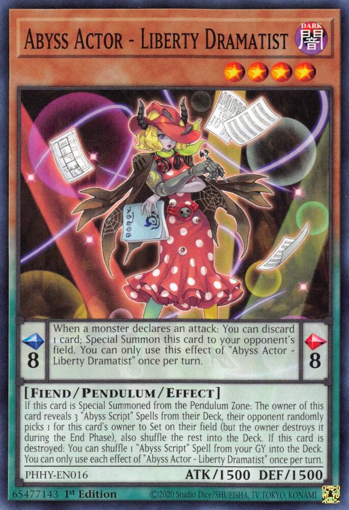 Abyss Actor - Liberty Dramatist - Photon Hypernova (PHHY)