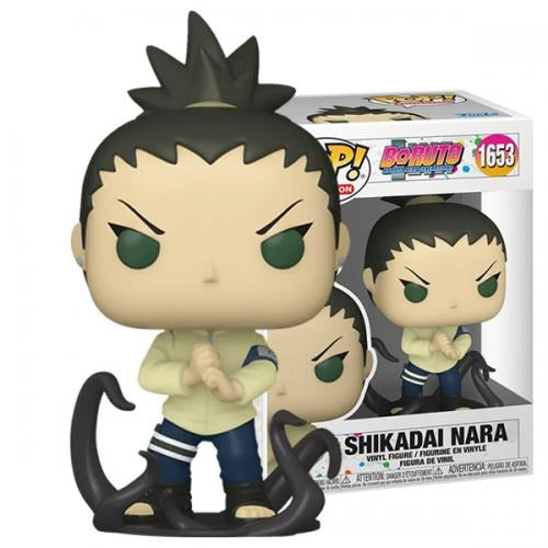 Funko Pop! Boruto Naruto Next Generations Shikadai Nara 1653 + Free Protector