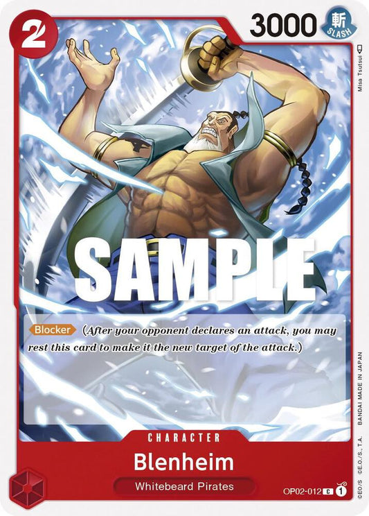 One Piece TCG - Blenheim - Paramount War (OP02)