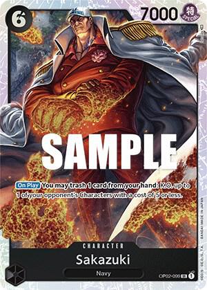 One Piece TCG! Sakazuki - Paramount War (OP02)