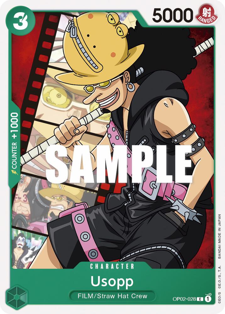 One Piece TCG! Usopp - Paramount War (OP02)