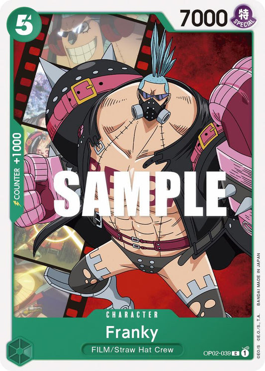 One Piece TCG! Franky - Paramount War (OP02)