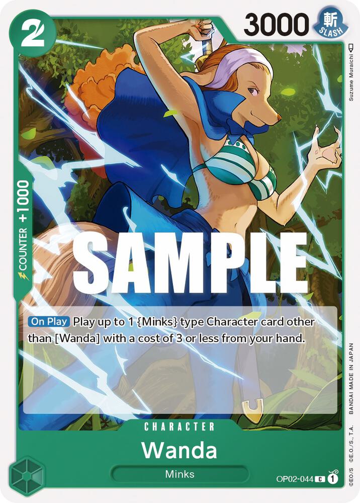 One Piece TCG - Wanda - Paramount War (OP02)