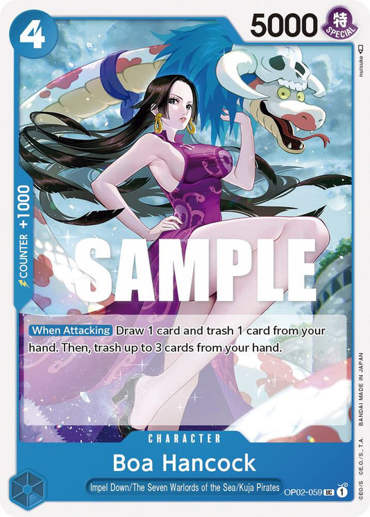 One Piece TCG - Boa Hancock - Paramount War (OP02)