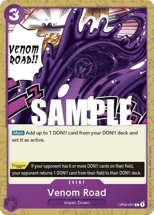 One Piece TCG - Venom Road - Paramount War (OP02)