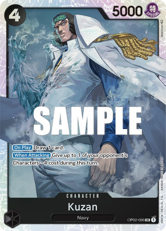 One Piece TCG! Kuzan (096) - Paramount War (OP02)