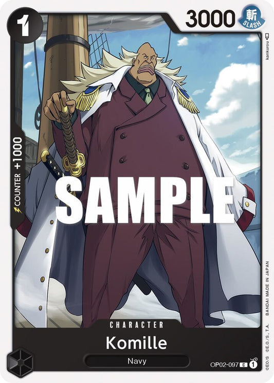 One Piece TCG! Komille - Paramount War (OP02)